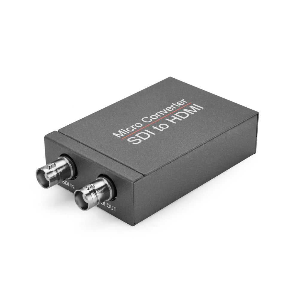 1 entrée SDI vers 2 sorties HDMI + SDI Mini convertisseur audio vidéo HD