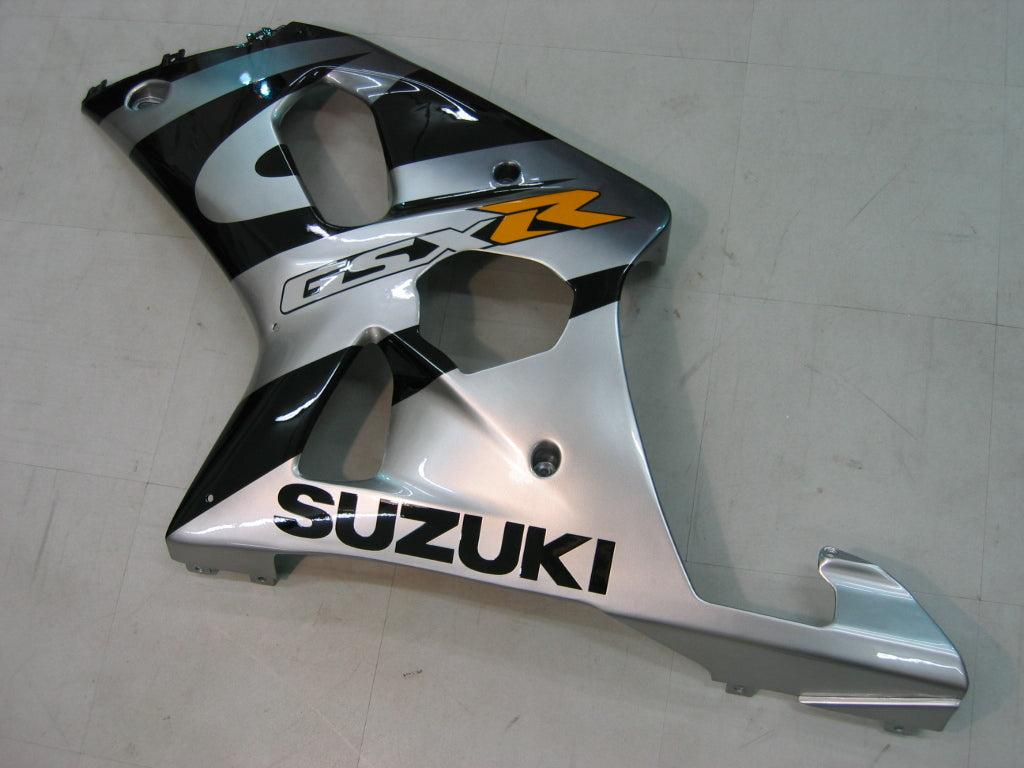 Amotopart 2000-2002 Suzuki GSXR1000 Verkleidung Black & Sliver Kit