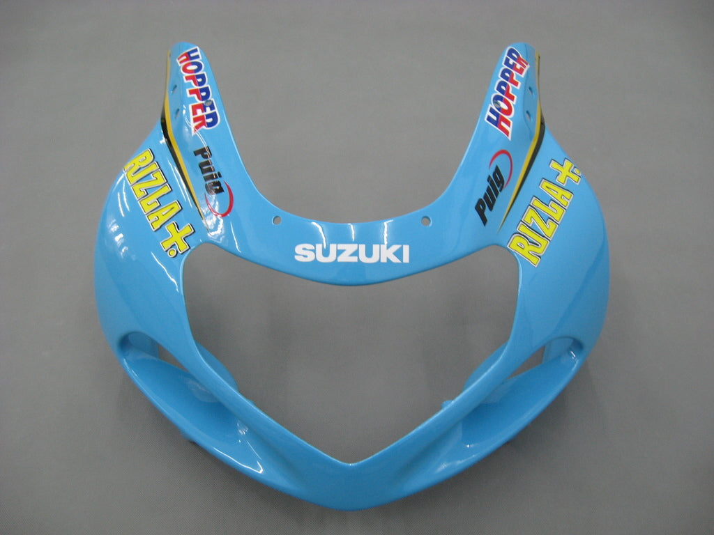 Amotopart 2000-2002 Suzuki GSXR1000 Verkleidung Multi Blue Kit