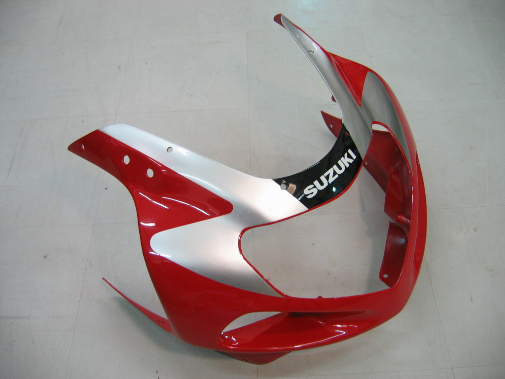 Amotopart 2000-2002 Suzuki GSXR1000 Verkleidung Red & Sliver Kit