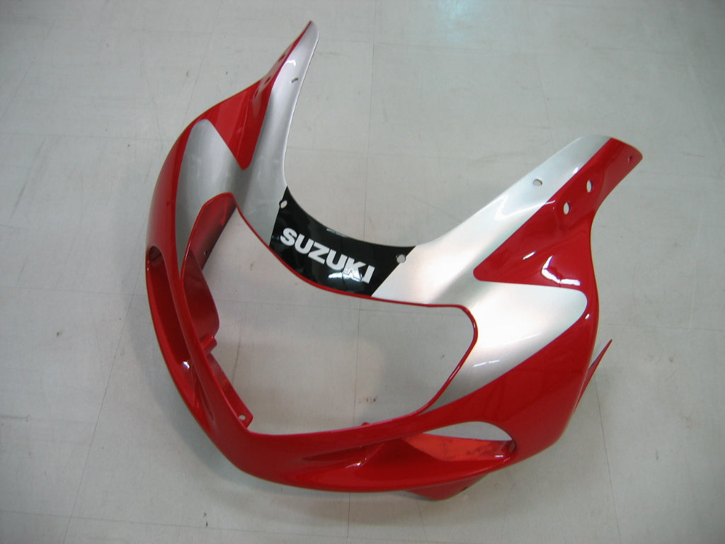 Amotopart 2000-2002 Suzuki GSXR1000 Verkleidung Red & Sliver Kit