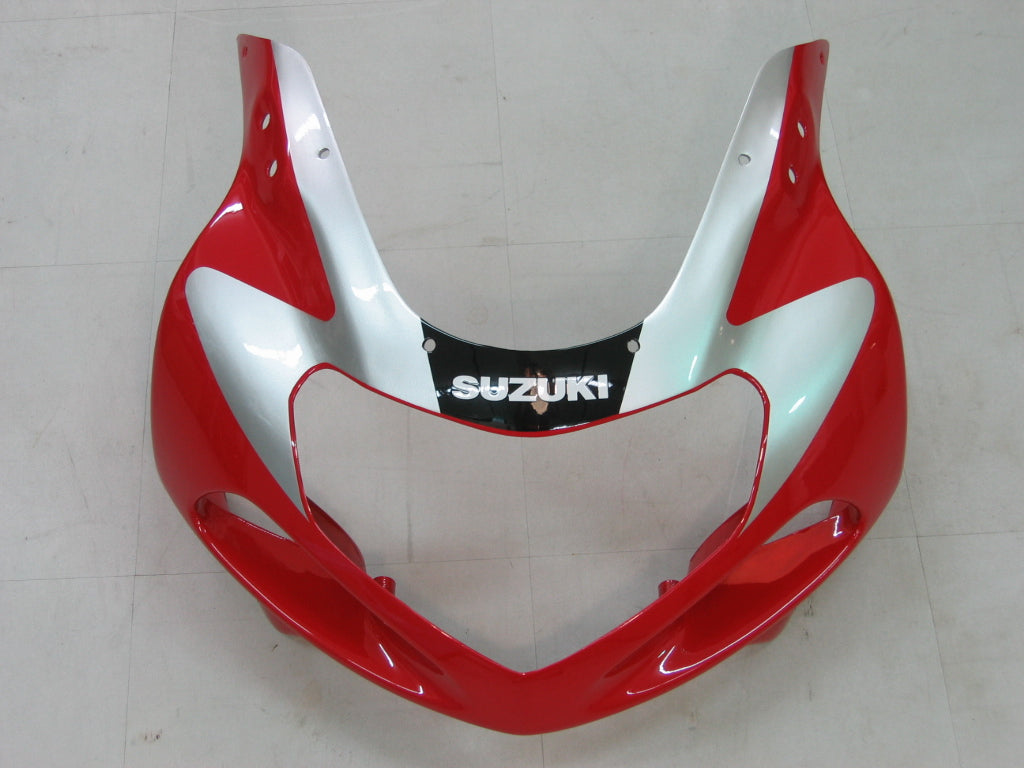 Amotopart 2000-2002 Suzuki GSXR1000 Verkleidung Red & Sliver Kit