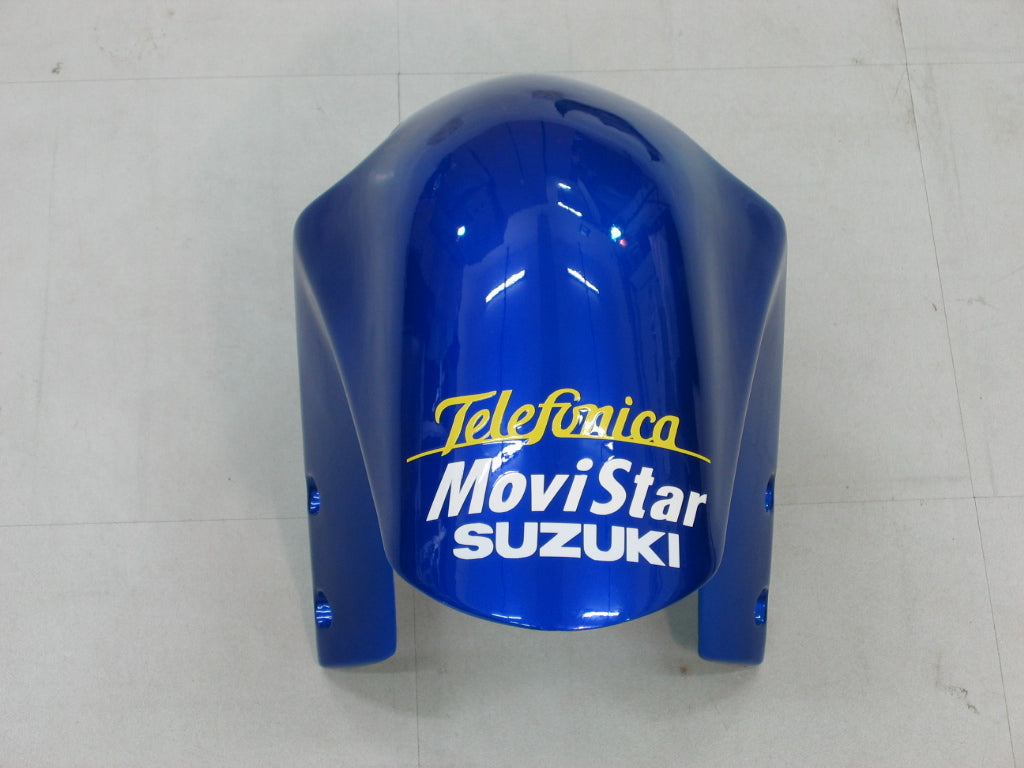 Amotopart 2000-2002 Suzuki GSXR1000 Verkleidung Blue & Yellow Kit