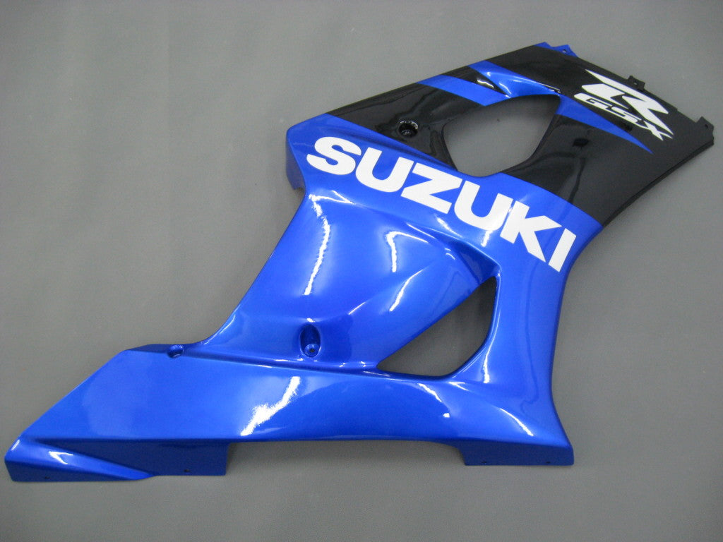 Amotopart 2003-2004 Suzuki GSXR1000 Verkleidung Black & Blue Kit