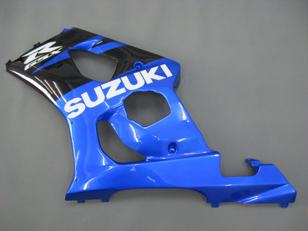 Amotopart 2003-2004 Suzuki GSXR1000 Verkleidung Black & Blue Kit