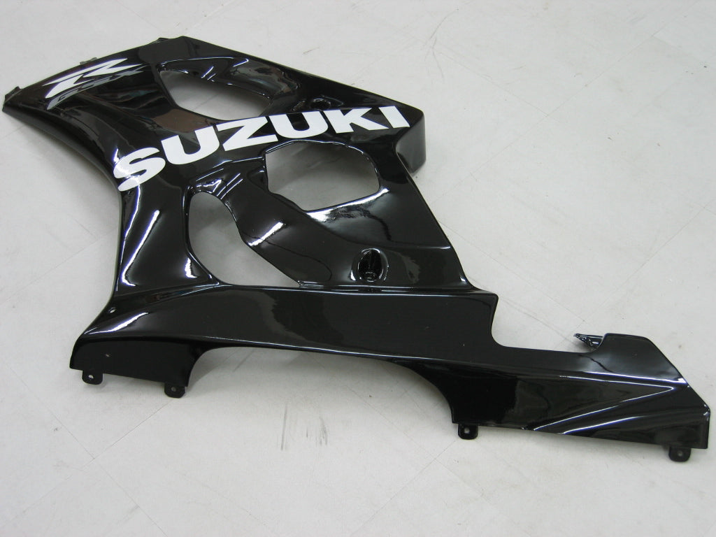 Amotopart 2003-2004 Suzuki GSXR1000 Verkleidung Matt Blcak Kit