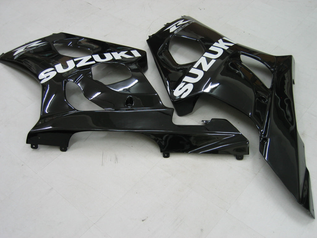 Amotopart 2003-2004 Suzuki GSXR1000 Verkleidung Matt Blcak Kit