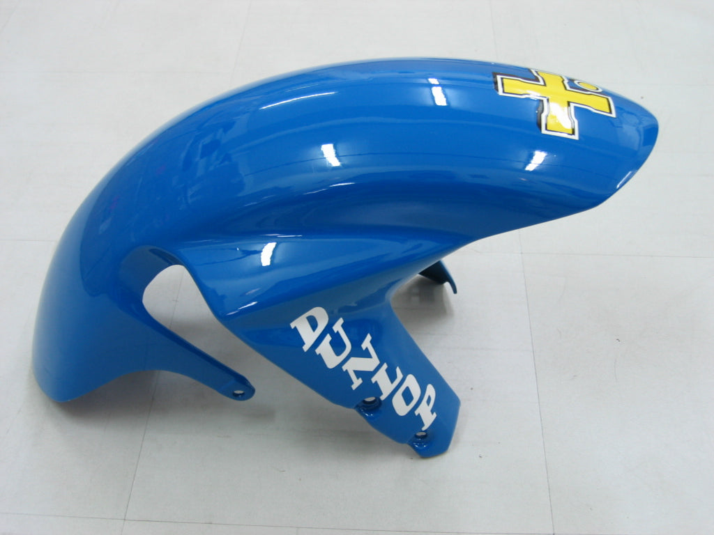 Amotopart 2003-2004 Suzuki GSXR1000 Verkleidung Multi Blue Kit