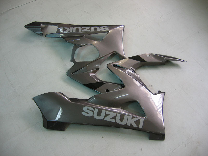 Amotopart 2005-2006 Suzuki GSXR1000 Verkleidung G-Black & Sliver Kit