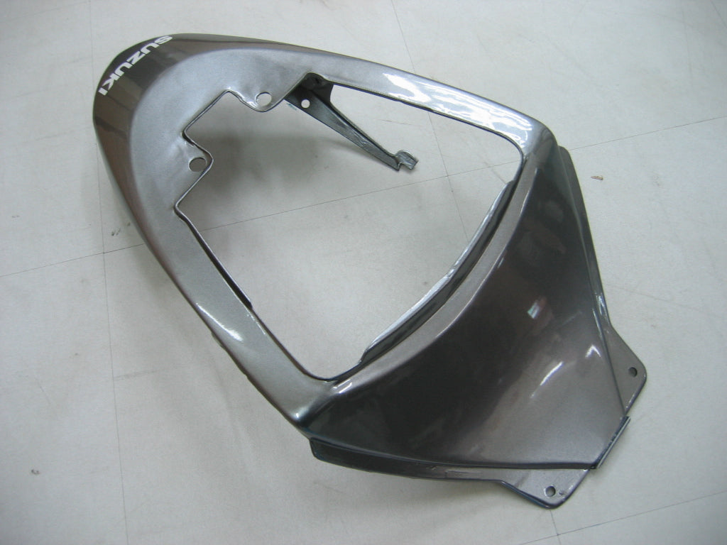 Amotopart 2005-2006 GSXR1000 Suzuki Kit de carénage noir et gris