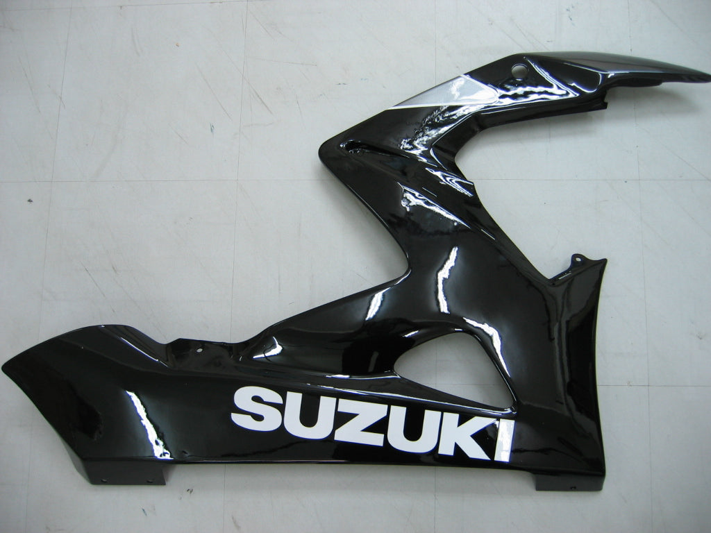 Amotopart 2005-2006 GSXR1000 Suzuki Kit de carénage noir et gris