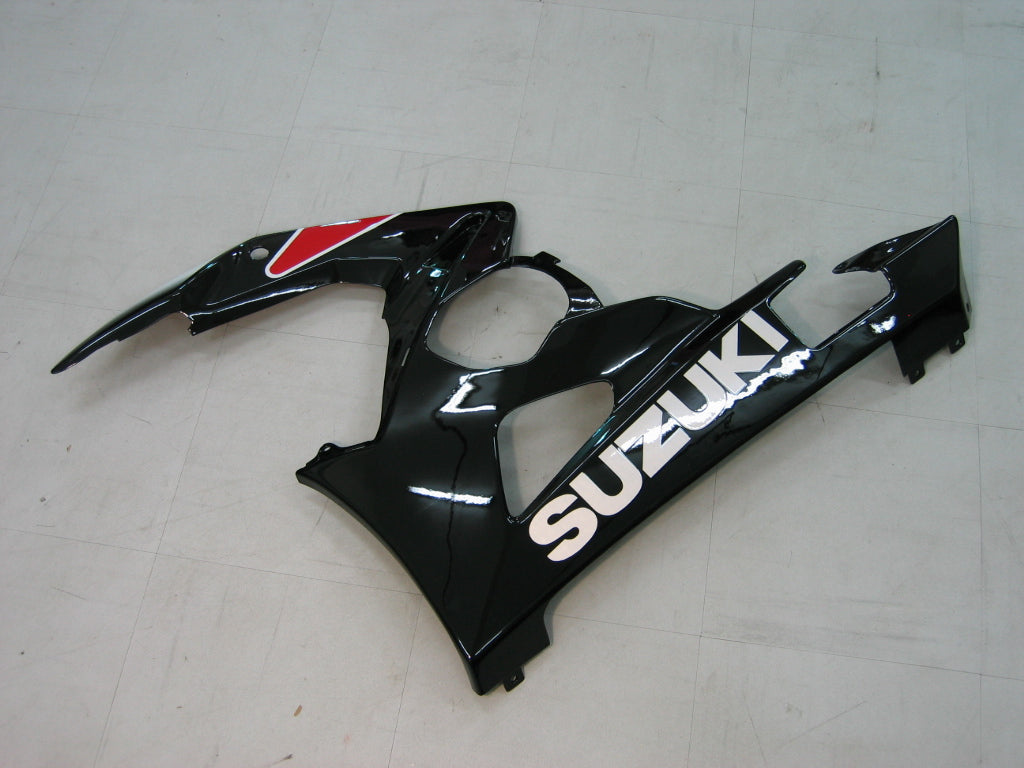 Amotopart 2005-2006 Suzuki GSXR1000 Kit de carénage rouge et noir