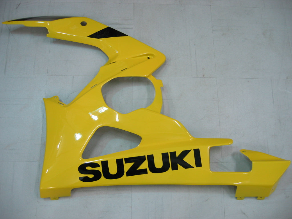 Amotopart 2005-2006 GSXR1000 Suzuki Verkleidung Gelb & Black Kit