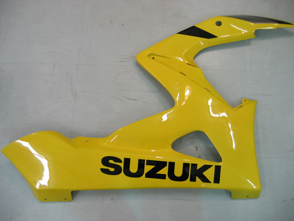 Amotopart 2005-2006 GSXR1000 Suzuki Verkleidung Gelb & Black Kit