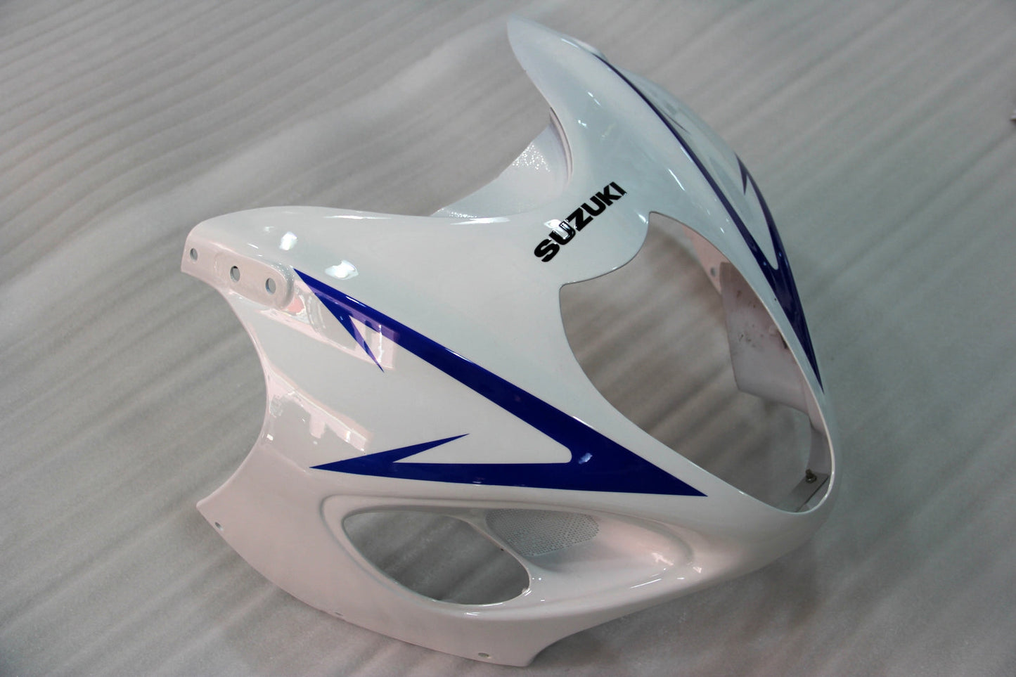 AMOTOPART FAKINGS 2008-2020 Suzuki GSX 1300 Hayabusa White Grey Blue Racing Generic Racing