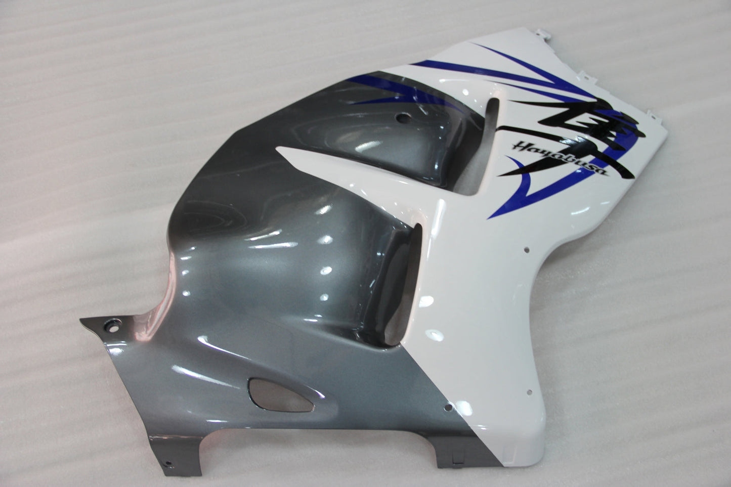 AMOTOPART FAKINGS 2008-2020 Suzuki GSX 1300 Hayabusa White Grey Blue Racing Generic Racing