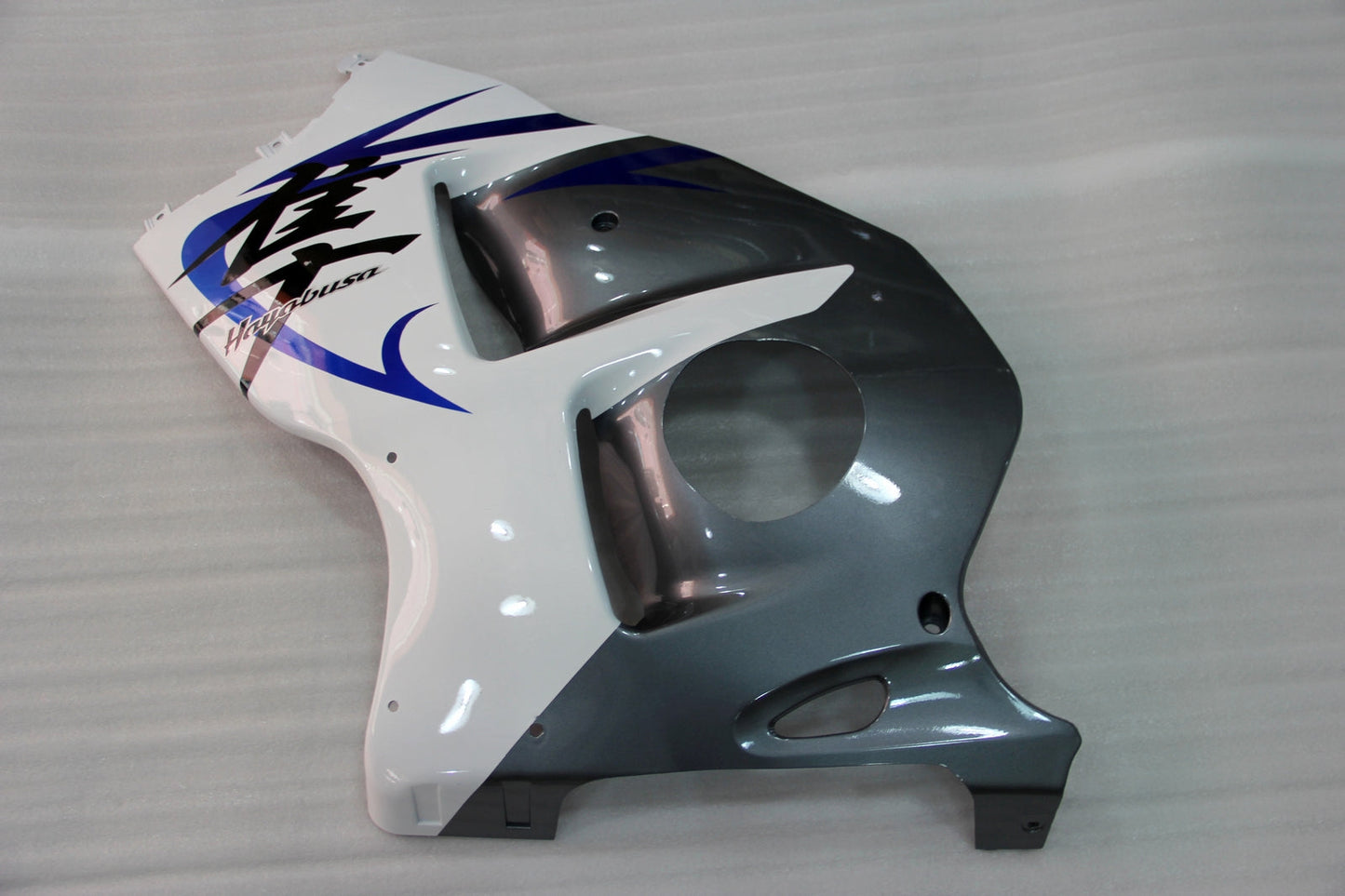 AMOTOPART FAKINGS 2008-2020 Suzuki GSX 1300 Hayabusa White Grey Blue Racing Generic Racing