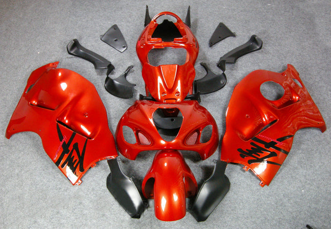 Amotopart Suzuki GSXR1300 Verkleidung Orange Red Kit