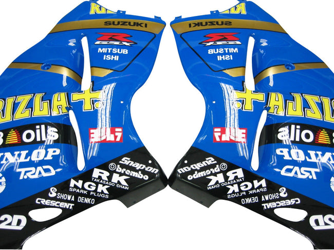 Amotopart Suzuki Hayabusa GSXR1300 1999-2007 Verkleidung Multi Blue Kit