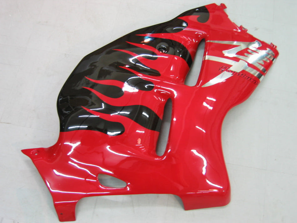 Amotopart Suzuki Hayabusa GSXR1300 1999-2007 Kit de carénage rouge