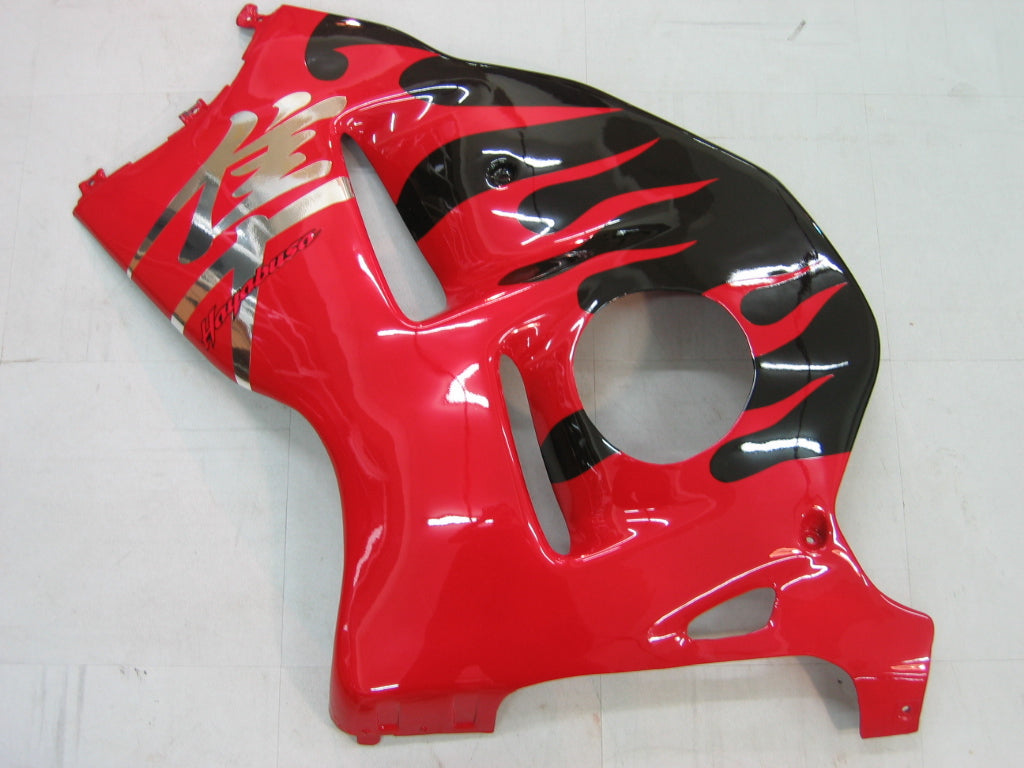 Amotopart Suzuki Hayabusa GSXR1300 1999-2007 Verkleidung Red Kit