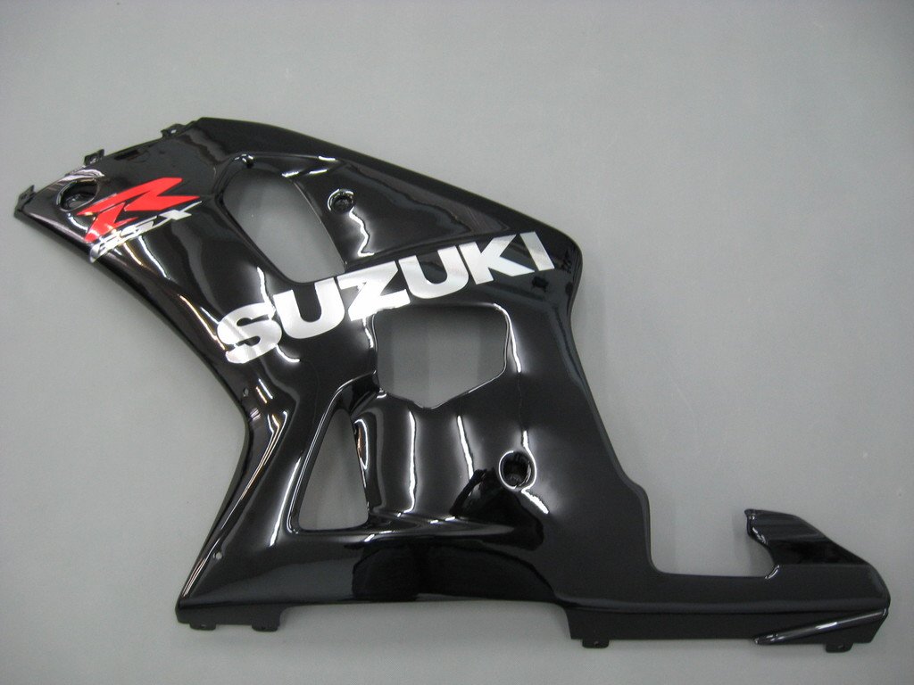 Amotopart-Verkleidungen Suzuki GSXR600 2001-2003 Verkleidungskit Schwarzverkleidung