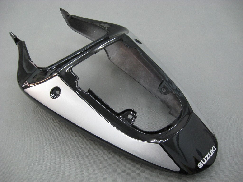 Amotopart-Verkleidungen Suzuki GSXR600 2001-2003 Verkleidungsverkleidung 2-Tone GSXR Racing Silberverriegelungskit