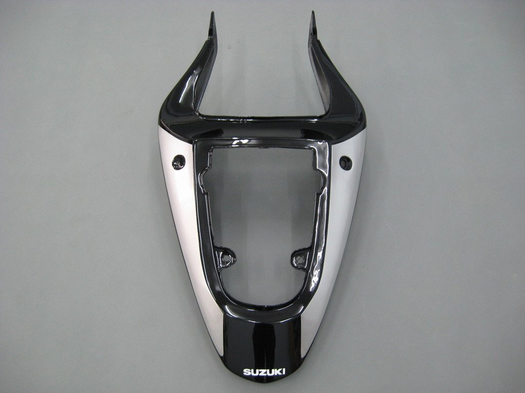 Amotopart-Verkleidungen Suzuki GSXR600 2001-2003 Verkleidungsverkleidung 2-Tone GSXR Racing Silberverriegelungskit