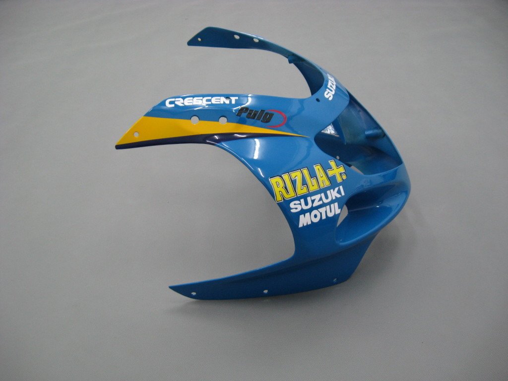 Amotopart-Verkleidungen Suzuki 600 2001-2003 Verkleidung Rizla GSXR Racing Blue Black Verkleidungskit