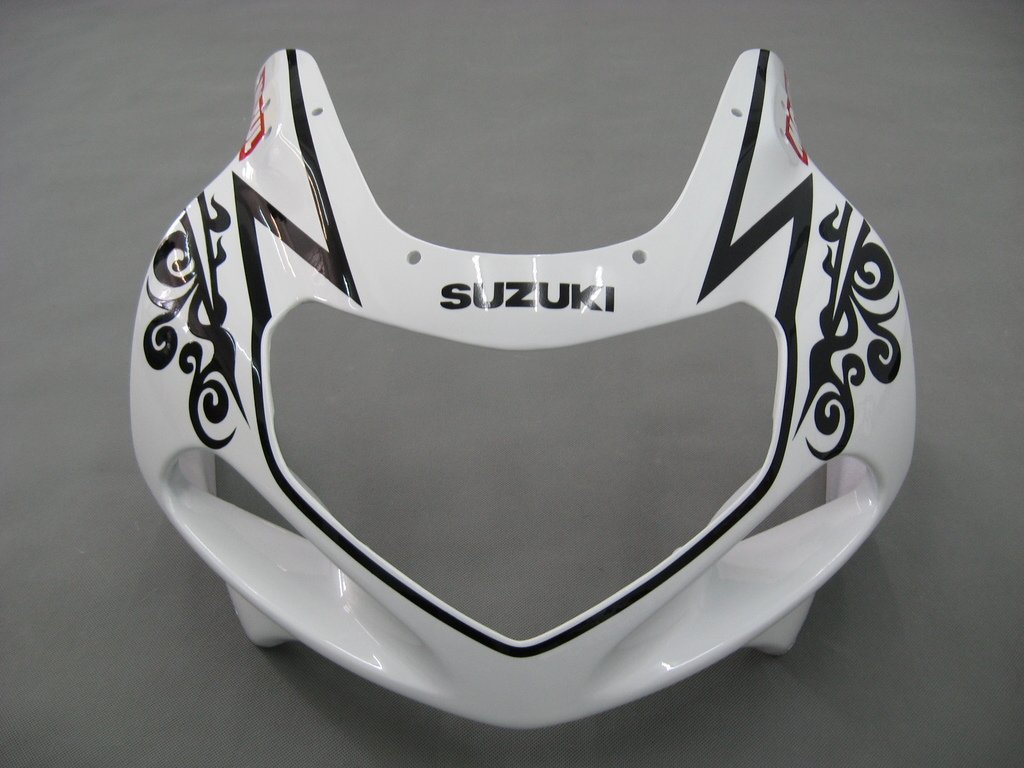 Amotopart-Verkleidungen Suzuki 600 2001-2003 Verkleidung wei? schwarzer Alstare Corona GSXR Racing Abzugskit