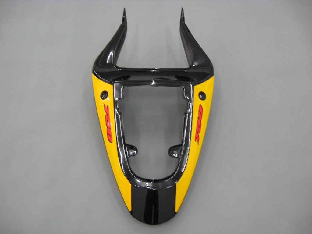 Amotopart Verkleidung Suzuki 600 2001-2003 Verkleidung gelb & silberne GSXR Racing Kiting Kit