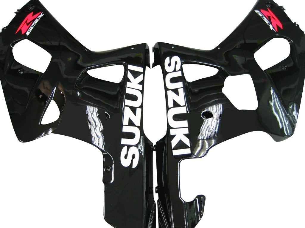 Amotopart-Verkleidungen Suzuki 600 2001-2003 Verkleidung GSXR Racing Black Fearing Kit