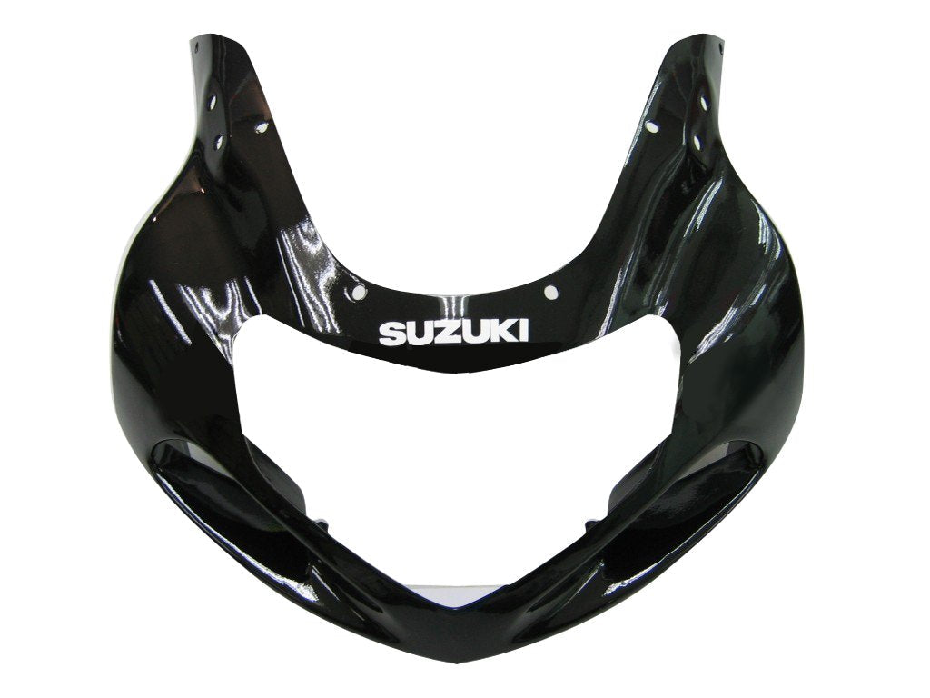 Amotopart-Verkleidungen Suzuki 600 2001-2003 Verkleidung GSXR Racing Black Fearing Kit