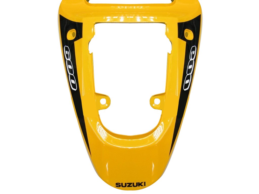 Amotopart-Verkleidungen Suzuki 600 2001-2003 Verziehung GSXR RACKING Yellow Black Verkleidungskit
