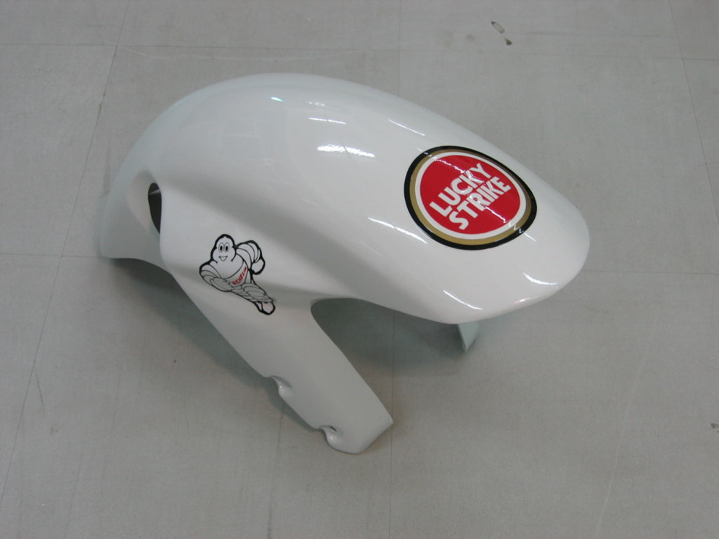 AMOTOPART FAKINGS 2004-2005 SUzuki GSXR 600 750 White & Red Lucky Strike Racing Generikum