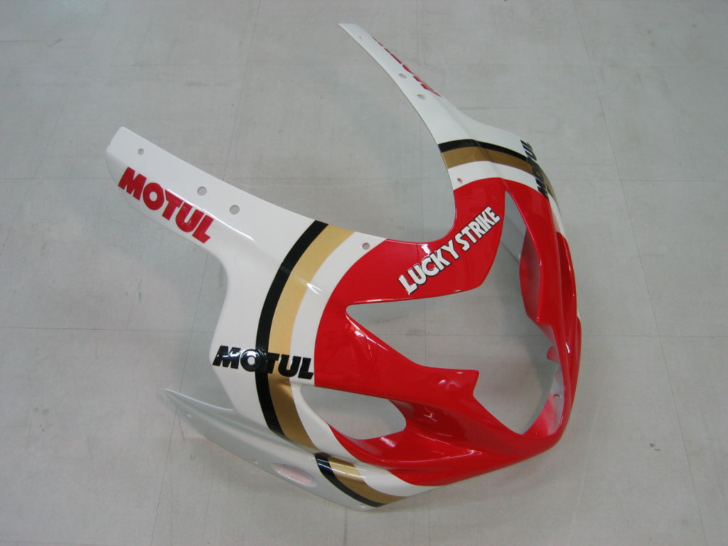 AMOTOPART FAKINGS 2004-2005 SUzuki GSXR 600 750 White & Red Lucky Strike Racing Generikum