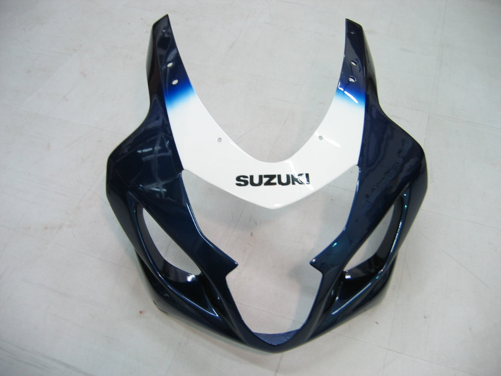 Amotopart 2004-2005 Suzuki GSX-R 600 750 Verkleidung Blue & White Kit