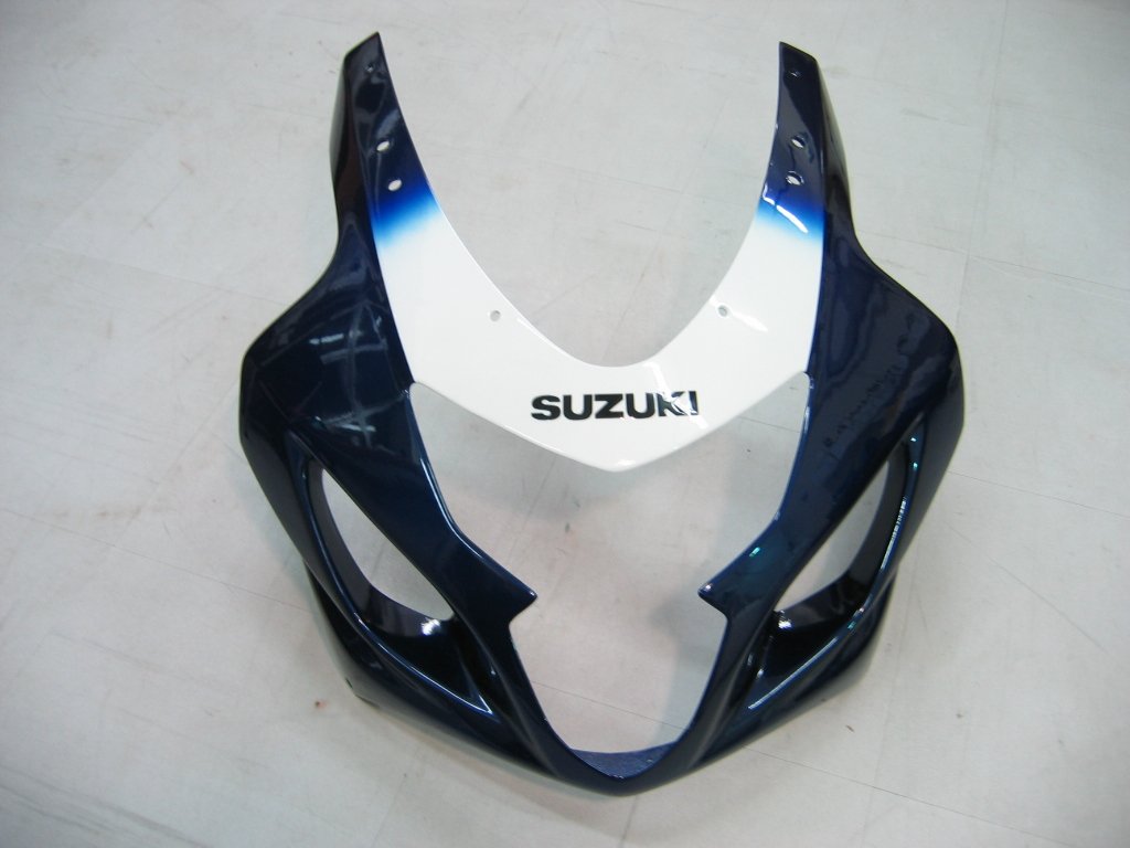 Amotopart 2004-2005 GSXR600/750 Suzuki Verkleidung Blue & White Kit