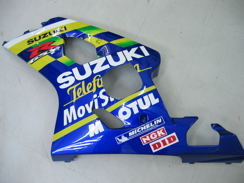 Amotopart 2004-2005 GSXR600750 Suzuki Verkleidung Blue Kit