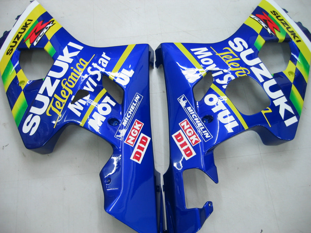 Amotopart 2004-2005 GSXR600750 Suzuki Verkleidung Blue Kit