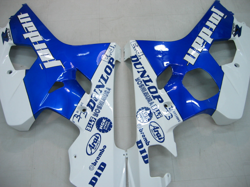 Amotopart 2004-2005 Suzuki GSXR600750 Verkleidung wei? & blau Farbkit