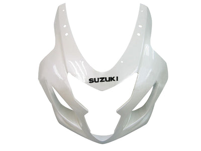 For GSXR 600/750 2004-2005 Bodywork Fairing White ABS Injection Molded Plastics Set