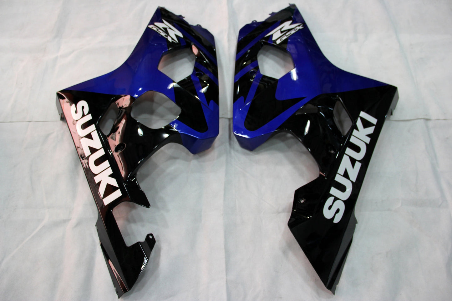 Amotopart-Funkeln 2004-2005 Suzuki GSXR 600 750 Blue Black GSXR Rennsport Generika