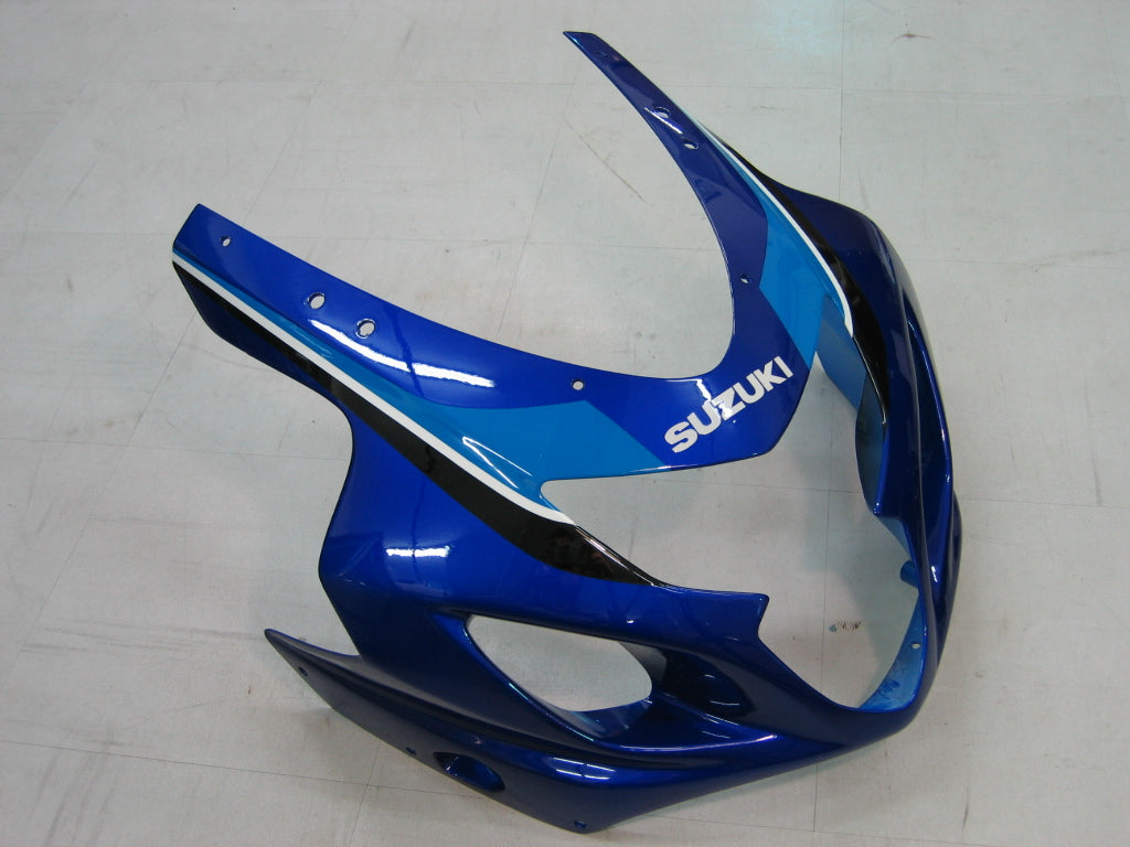 Amotopart 2004-2005 Suzuki GSXR600750 Verkleidung White & Blue Kit