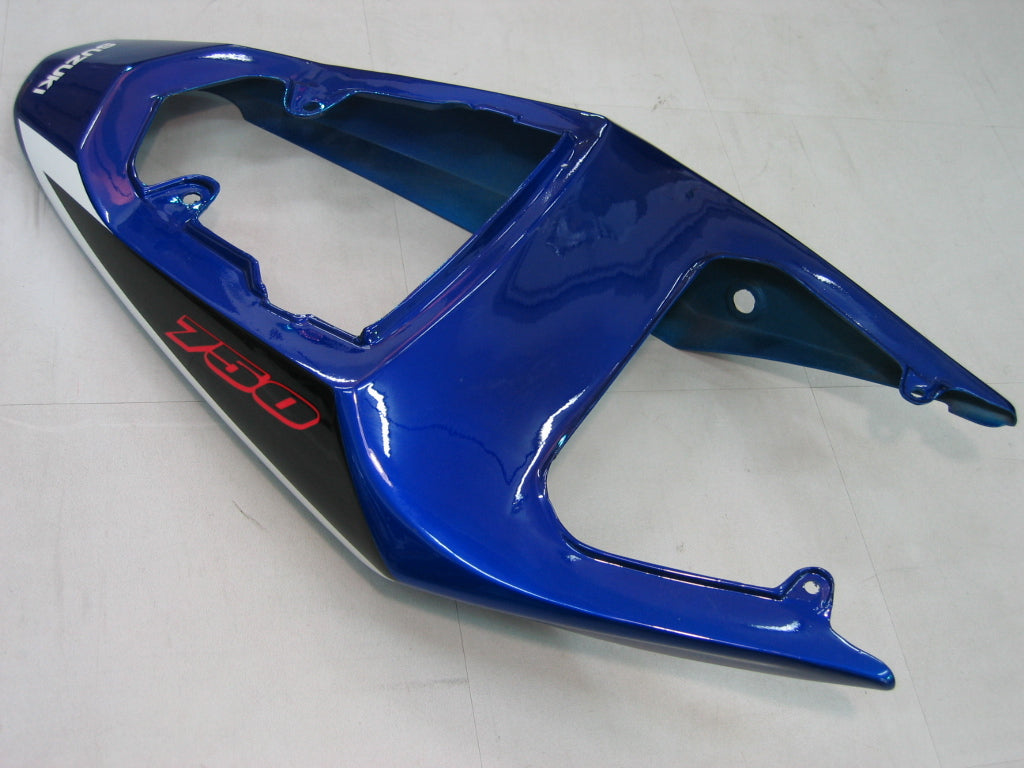 Amotopart-Fülle 2004-2005 Suzuki GSXR 600 750 Blau Schwarz Silber GSXR Rennsport Generic