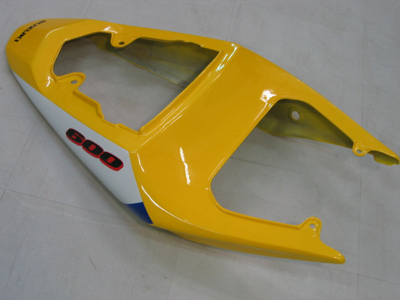 For GSXR 600/750 2004-2005 Bodywork Fairing Yellow ABS Injection Molded Plastics Set