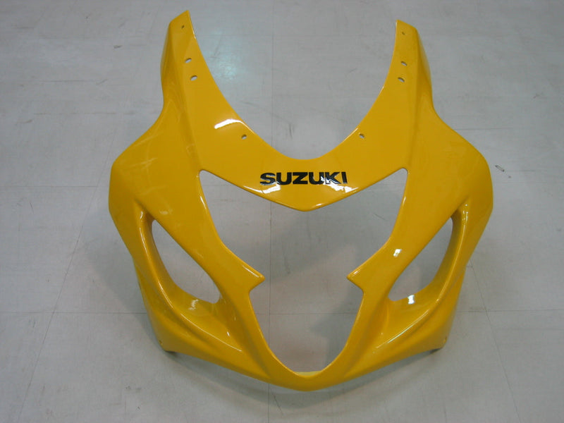 For GSXR 600/750 2004-2005 Bodywork Fairing Yellow ABS Injection Molded Plastics Set