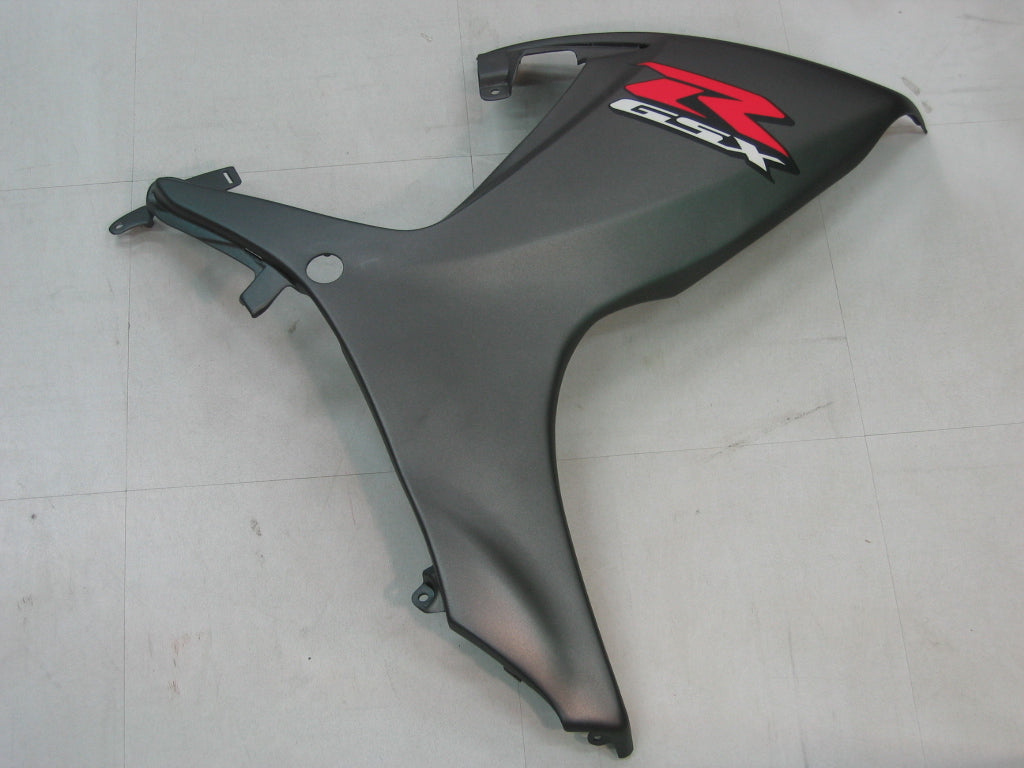 Amotopart 2006-2007 Suzuki GSXR600750 Verkleidung Matt Black Kit