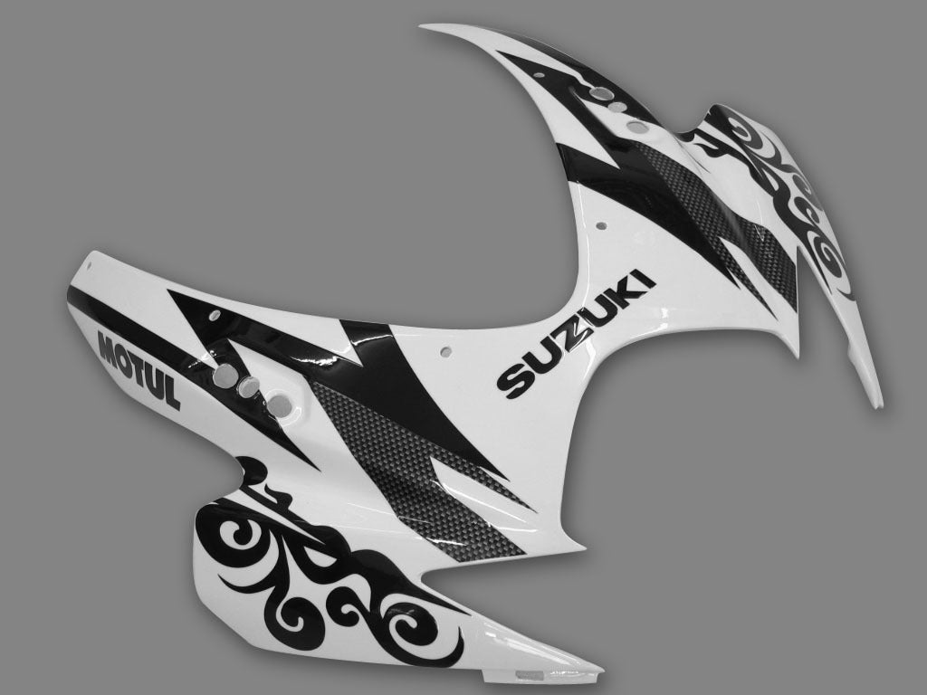 Amotopart Faillings 2006-2007 Suzuki GSXR 600 750 White Black Alstare Corona Racing Generic