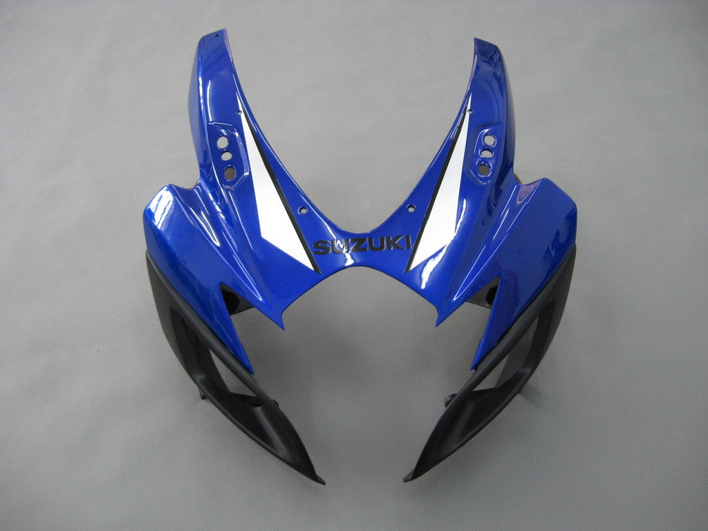 Amotopart 2006-2007 GSXR600750 Suzuki Kit de carénage bleu et noir